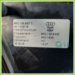 Scatola Filtro Aria Completa AUDI A4 8K 2.0 TDI 8K0133837BR 2007 2013 CAG