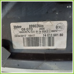 Faro Fanale Proiettore Anteriore Sinistro SX VALEO 89902605 CITROEN JUMPY COMBI 3a Serie 141368180 Usato