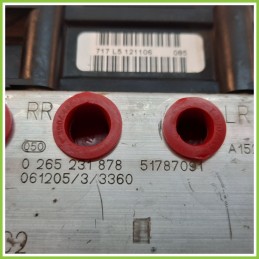 Centralina ABS Modulo Pompa BOSCH 0265800598 0265231878 FIAT GRANDE PUNTO 2Y Originale Usato