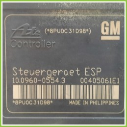Centralina ABS Modulo Pompa ATE 10.0960-0554.3 10.0206-0290.4 OPEL ASTRA A04 Originale Usato