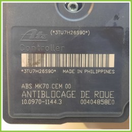 Centralina ABS Modulo Pompa ATE 10.0970-1144.3 10.0207-0092.4 CITROEN C3 2a Serie Originale Usato