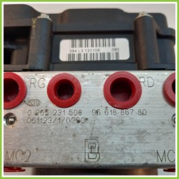 Centralina ABS Modulo Pompa BOSCH 0265800406 0265231508 PEUGEOT 307 Originale Usato