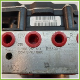 Centralina ABS Modulo Pompa BOSCH 0265951709 0265251814 FIAT PUNTO EVO 3J Originale Usato