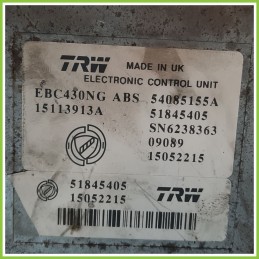 Centralina ABS Modulo Pompa TRW EBC430NG 51845405 LANCIA YPSILON TI Originale Usato