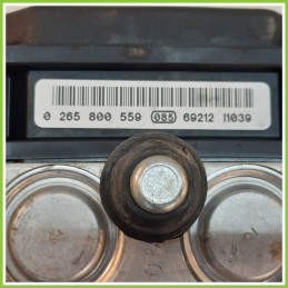 Centralina ABS Modulo Pompa BOSCH 0265800559 0265232077 RENAULT CLIO 3a Serie Originale Usato