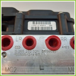 Centralina ABS Modulo Pompa BOSCH 0265800673 0265232021 FIAT PANDA 3U Originale Usato