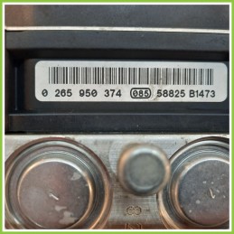 Centralina ABS Modulo Pompa BOSCH 0265950374 0265234152 PEUGEOT 307 Originale Usato