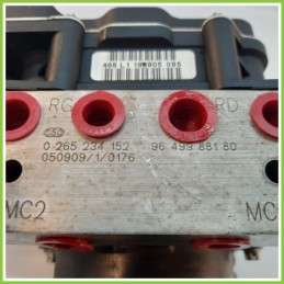 Centralina ABS Modulo Pompa BOSCH 0265950374 0265234152 PEUGEOT 307 Originale Usato