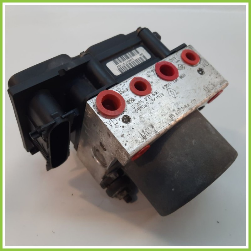 Centralina ABS Modulo Pompa BOSCH 0265800411 0265231516 RENAULT CLIO 3a Serie Originale Usato
