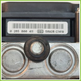 Centralina ABS Modulo Pompa BOSCH 0265800411 0265231516 RENAULT CLIO 3a Serie Originale Usato
