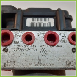 Centralina ABS Modulo Pompa BOSCH 0265800411 0265231516 RENAULT CLIO 3a Serie Originale Usato