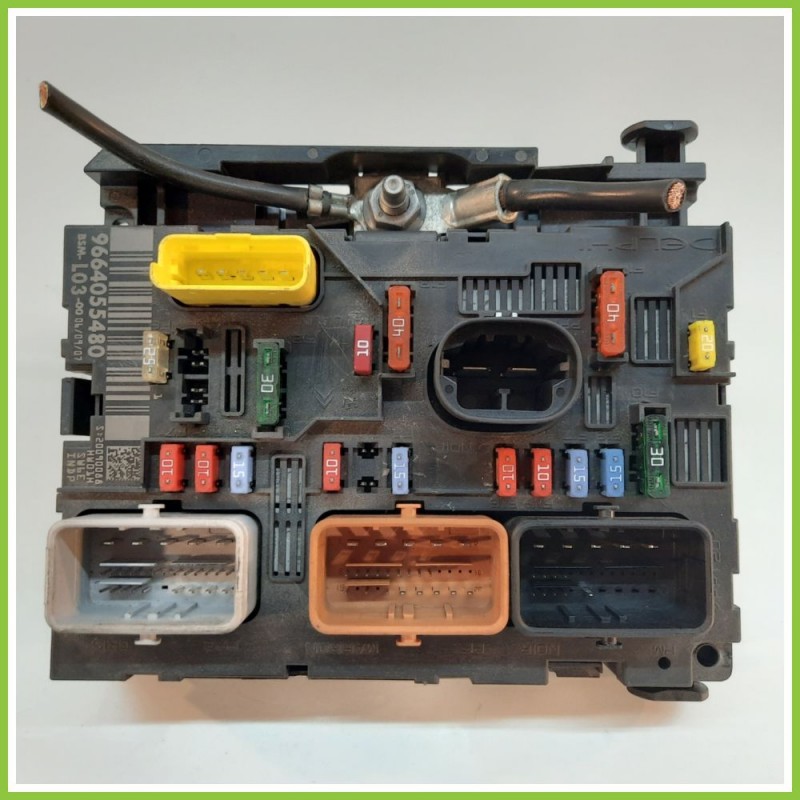 Body Computer Centralina Modulo BCM BSI DELPHI BSM-L03 CITROEN C3 2a Serie 1.4 9664055480 2005 2010