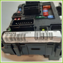 Body Computer Centralina Modulo BCM BSI SIEMENS BSM-B4 CITROEN C3 PLURIEL 1.4 9643498780 2003 2010