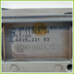 Body Computer Centralina Modulo BCM BSI DAV PEUGEOT 206 1.4 9641853780 1998 2009