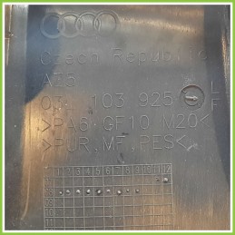 Copertura Insonorizzante Cover Motore AUDI A4 8K 2.0 TDI 03L103925P CAG 2007 2013