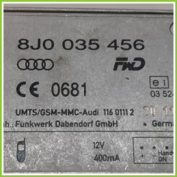 Amplificatore Antenna Telefono AUDI A4 8K 2.0 TDI 8J0035456 2007 2013