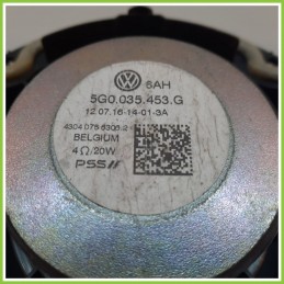 Altoparlanti VOLKSWAGEN GOLF 1.6 5G0035453G 2012 2017