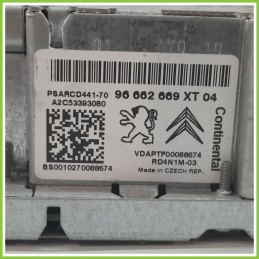Autoradio CITROEN DS3 1.6 Turbo 96662669XT4 2009 2011 CONTINENTAL A2C5339380