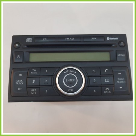 Autoradio NISSAN QASHQAI J10E/JJ10E 1.5 dCi 28185-JD05A 2007 2010 NISSAN PN-3001F-A