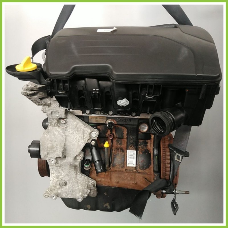 Motore Completo Funzionante D4FD7 55kw da RENAULT CLIO 3a Serie 2005 2009 BENZINA Originale Usato
