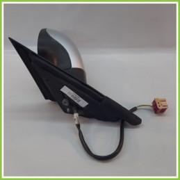Specchio Specchietto Retrovisore Sinistro SX GRIGIO CHIARO - K4 S7Y SEAT IBIZA 6L 2001 2009 FICOSA FICOMIRRORS 014142 Usato