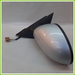 Specchio Specchietto Retrovisore Sinistro SX GRIGIO CHIARO - K4 S7Y SEAT IBIZA 6L 2001 2009 FICOSA FICOMIRRORS 014142 Usato