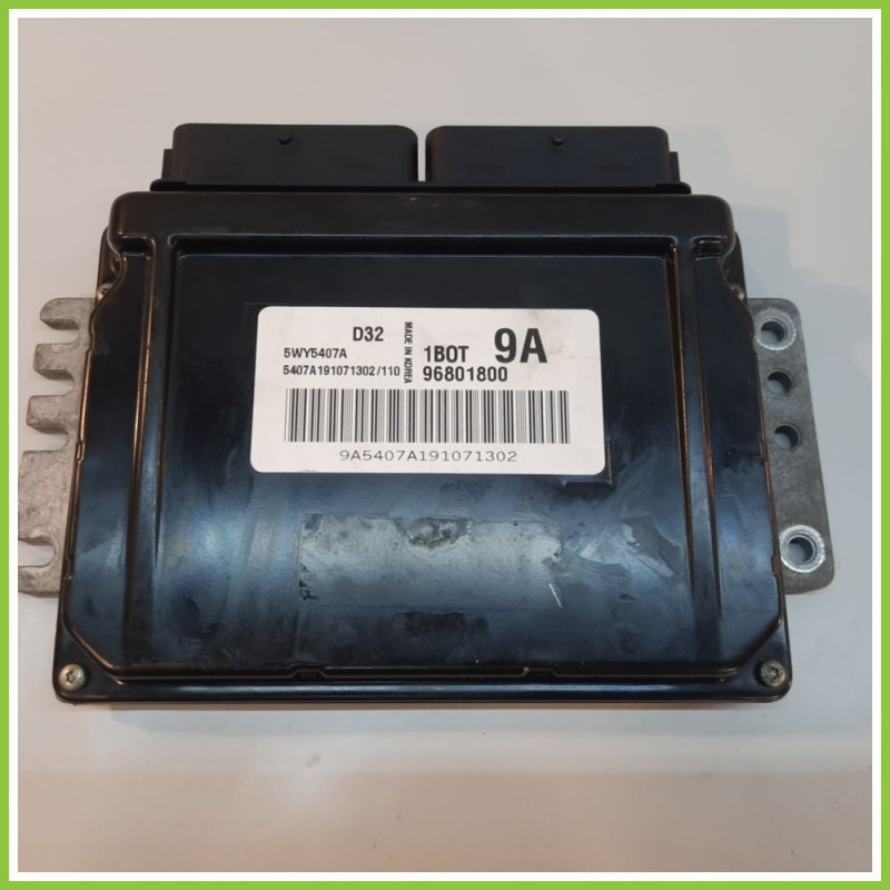 Centralina Motore Iniezione ECU SIEMENS 5WY5407A CHEVROLET (DAEWOO) MATIZ M200 96801800 2005 2010