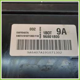 Centralina Motore Iniezione ECU SIEMENS 5WY5407A CHEVROLET (DAEWOO) MATIZ M200 96801800 2005 2010