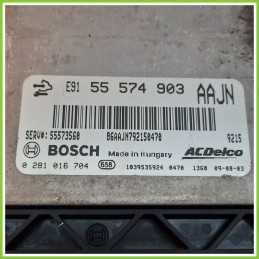 Centralina Motore Iniezione ECU BOSCH 0281016704 OPEL INSIGNIA G09 2.0 55574903 2008 2013