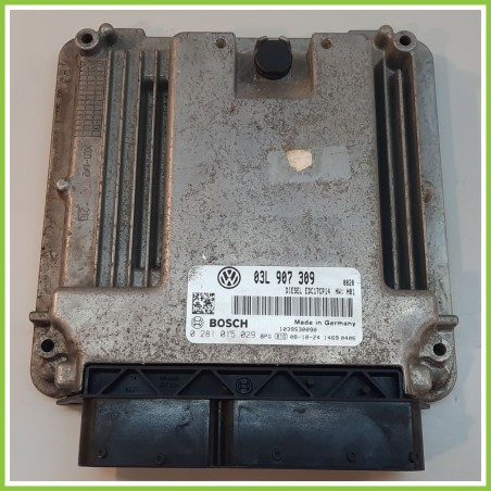Centralina Motore Iniezione ECU BOSCH 0281015029 VOLKSWAGEN GOLF 5K/AJ 2.0 TDI 03L907309 2008 2012
