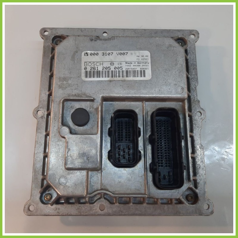 Centralina Motore Iniezione ECU BOSCH 0261205005 SMART CABRIO A450 0003107V007 2000 2004