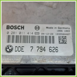 Centralina Motore Iniezione ECU BOSCH 0281011414 BMW X5 E53 3.0 DDE7794626 2000 2007