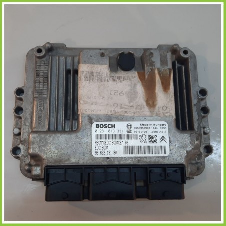 Centralina Motore Iniezione ECU BOSCH 0281013331 PEUGEOT 307 1.6 16V 9662213180 2005 2008