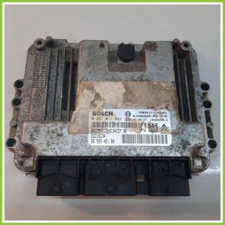 Centralina Motore Iniezione ECU BOSCH 0281011628 PEUGEOT 206 16V 9659342180 1998 2009