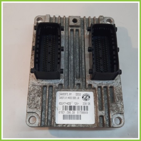 Centralina Motore Iniezione ECU MAGNETI MARELLI IAW5SF3.M1 FIAT GRANDE PUNTO 2Y 1.2 51798649 2005 2008
