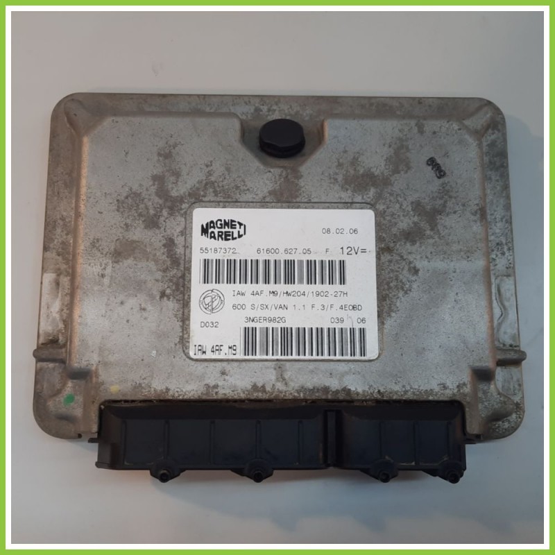 Centralina Motore Iniezione ECU MAGNETI MARELLI IAW4AF.M9 FIAT 600 1.1 5518372 2005 2011