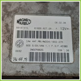Centralina Motore Iniezione ECU MAGNETI MARELLI IAW4AF.M9 FIAT 600 1.1 5518372 2005 2011