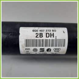 Semiasse Anteriore Destro DX SKODA FABIA 54 1.2 6Q09407272BD 2007 2015