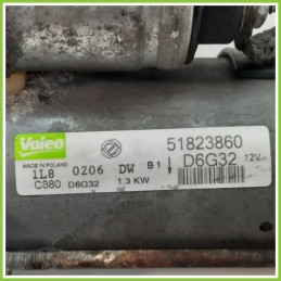 Motorino Avviamento VALEO D6G32 ALFA ROMEO MiTo X6 51823860