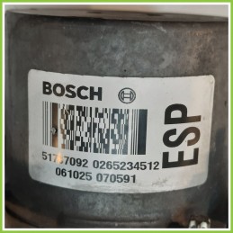 Centralina ABS Modulo Pompa BOSCH 0265950620 0265234512 FIAT GRANDE PUNTO 2Y Originale Usato