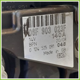 Alternatore BOSCH 0124525091 AUDI A3 8P 06F903023F