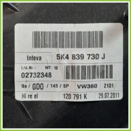 Alzacristalli Alzavetro Elettrico Posteriore Destro DX VOLKSWAGEN GOLF 5K/AJ 5K0959704D 2008 2012