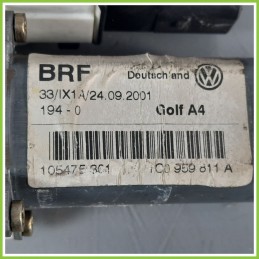 Motorino Alzavetro Posteriore Sinistro SX VOLKSWAGEN GOLF 1J 5 Porte 1C0959811A 1997 2006 BROSE