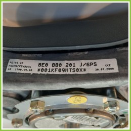 Airbag Guidatore Sinistro SX AUDI A2 8Z 1.4 8E0880201J 2000 2006 AUDI 001KF09HT50X