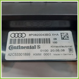 Comandi Clima AC Riscaldamento Condizionatore CONTINENTAL A2C53301899 AUDI A3 8P 1.9 TDI 8P0820043BG 2003 2010