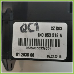 Leva Comando Tergicristalli VOLKSWAGEN GOLF 1K 2.0 TDI 1K0953519A
