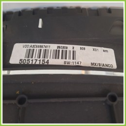 Quadro strumenti contachilometri tachimetro VDO A2C5337411 ALFA ROMEO MiTo X6 1.6 16V JTDm 50517154
