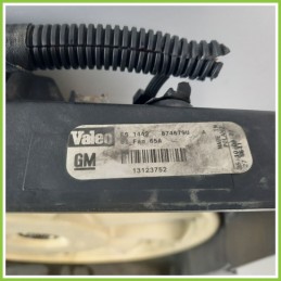 Elettroventola Radiatore Motore VALEO 874678E SAAB 9.3 2a Serie 1.9 16V 13114369 Z19DTH 2002 2010