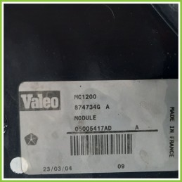 Elettroventola Radiatore Motore VALEO MC1200 CHRYSLER VOYAGER/GRAND VOYAGER 2.8 5005417AD 2.8L 2004 2009