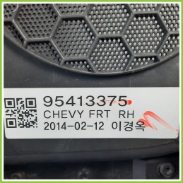 Rivestimento Porta Anteriore Destro DX CHEVROLET (DAEWOO) TRAX 1.7 94514311 2013
